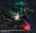 Estrellas jovenes en Rho Ophiuchi 400 A.Luz
