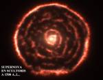 Supernova en Scultoris a 1500 años luz